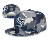 NHL Seattle Kraken Snapback Hat(1)