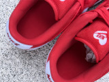 Authentic Nike Dunk Low GS “Valentine's Day” University Red/White