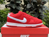 Authentic Nike Dunk Low GS “Valentine's Day” University Red/White