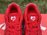 Authentic Nike Dunk Low GS “Valentine's Day” University Red/White