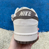 Authentic Nike Dunk Low Retro x Louis Vuitton White/Light Beige