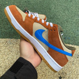 Authentic Nike SB Dunk Low Pro Corduroy Dusty Peach /Photo Blue