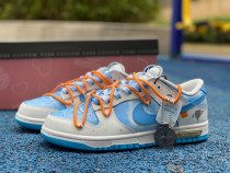 Authentic Nike Dunk Low Retro White/Blue