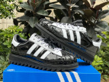 Authentic CLOT X adidas originals Superstar Black/White