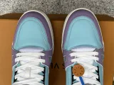 Authentic LV Trainer Sneaker Low Blue/Purple