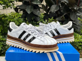Authentic CLOT X adidas originals Superstar White/Gold