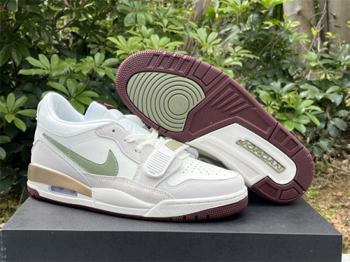 Authentic Air Jordan Legacy 312 Low White/Grey/Green