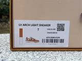 Authentic LV Trainer Sneaker Low Orange/Beige
