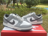 Authentic Nike Dunk Low SE White/Grey