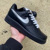 Authentic Nike Air Force 1 BY YOU Black