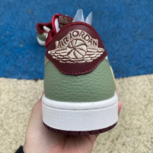 Authentic Air Jordan 1 Low Year of Green Dragon