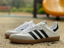 Authentic Adidas Samba Decon White/Black/Gold