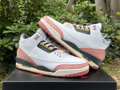 Authentic Air Jordan 3  Vintage Flora