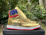 Authentic Trump 1s Signature Sneakers The Never Surrender High-Tops