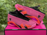 Authentic Air Jordan 14 Low “Shocking Pink”