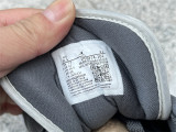 Authentic Air Jordan 1 Low White/Dark Grey
