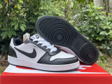 Authentic Nike Ebernon Low prm  white black Wolf grey