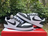 Authentic Nike Ebernon Low prm  white black Wolf grey