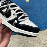 Authentic Nike Dunk x LV White/Black