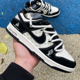 Authentic Nike Dunk x LV White/Black
