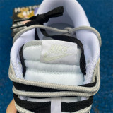 Authentic Nike Dunk SB Low White/Grey/Black