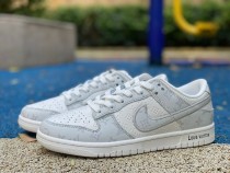 Authentic Nike Dunk Low Retro x Louis Vuitton Grey/Rice White