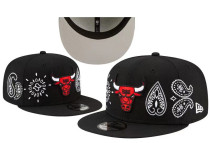 NBA Chicago Bulls Snapback Hat  (9)