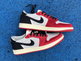 Authentic Trophy Room x Air Jordan 1 Retro Low OG “Rookie Card - Away”