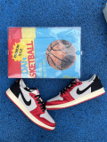 Authentic Trophy Room x Air Jordan 1 Retro Low OG “Rookie Card - Away”