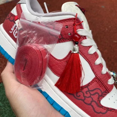 Authentic Nike SB Dunk Low LX Red/White/Blue