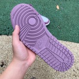 Authentic Nike Air Jordan 1 Mid Purple/White