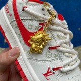 Authentic Nike SB Dunk Low x LV Rice White