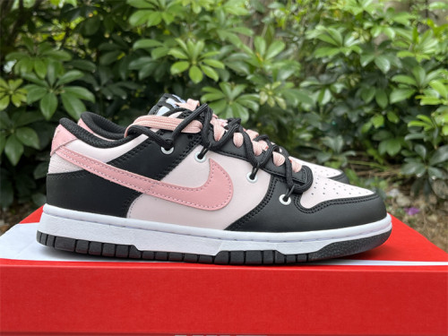Authentic Nike Dunk SB Low White/Black/Pink