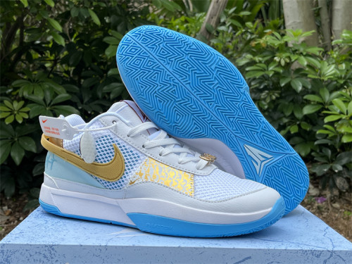 Authentic Nike Ja 1 EP “Chinese New Year”  White/Metallic Gold