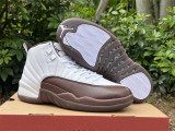 Authentic SoleFly x Air Jordan 12 White/Brown