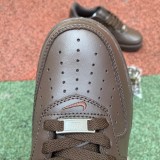 Authentic Supreme x Nike Air Force 1 Low Baroque Brown