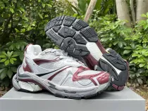 Authentic Balenciaga Runner Grey/Wine Red