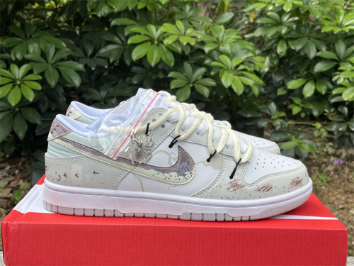 Authentic Nike Dunk Low “Neutral ” Grey/Brown