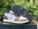 Authentic Air Jordan 1 Low White/Brown