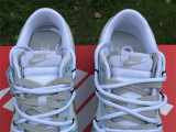 Authentic Nike Dunk Low Retro White/Blue/Brown