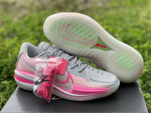 Authentic Nike Air Zoom GT Cut EP Pure Platinum Pink Blast
