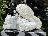 Authentic OFF-WHITE Be Right Back White Grey