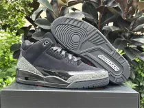 Authentic Air Jordan 3 “Black Cat” Noir