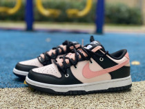 Authentic Nike Dunk Low Pink/White/Black