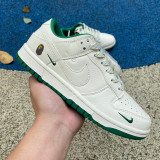 Authentic Nike Dunk Low x A BATHING APE STA White/Green
