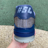 Authentic LV Trainer Sneaker Low Crystal Black/Grey/Blue