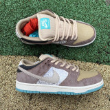 Authentic Nike SB Dunk Low Big Money Savings Brown Grey