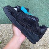 Authentic LV Trainer Sneaker Low Crystal Black