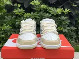 Authentic Nike SB Dunk Low Beige Yellow/White