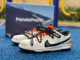 Authentic Nike SB Dunk Low White/Red/Black
